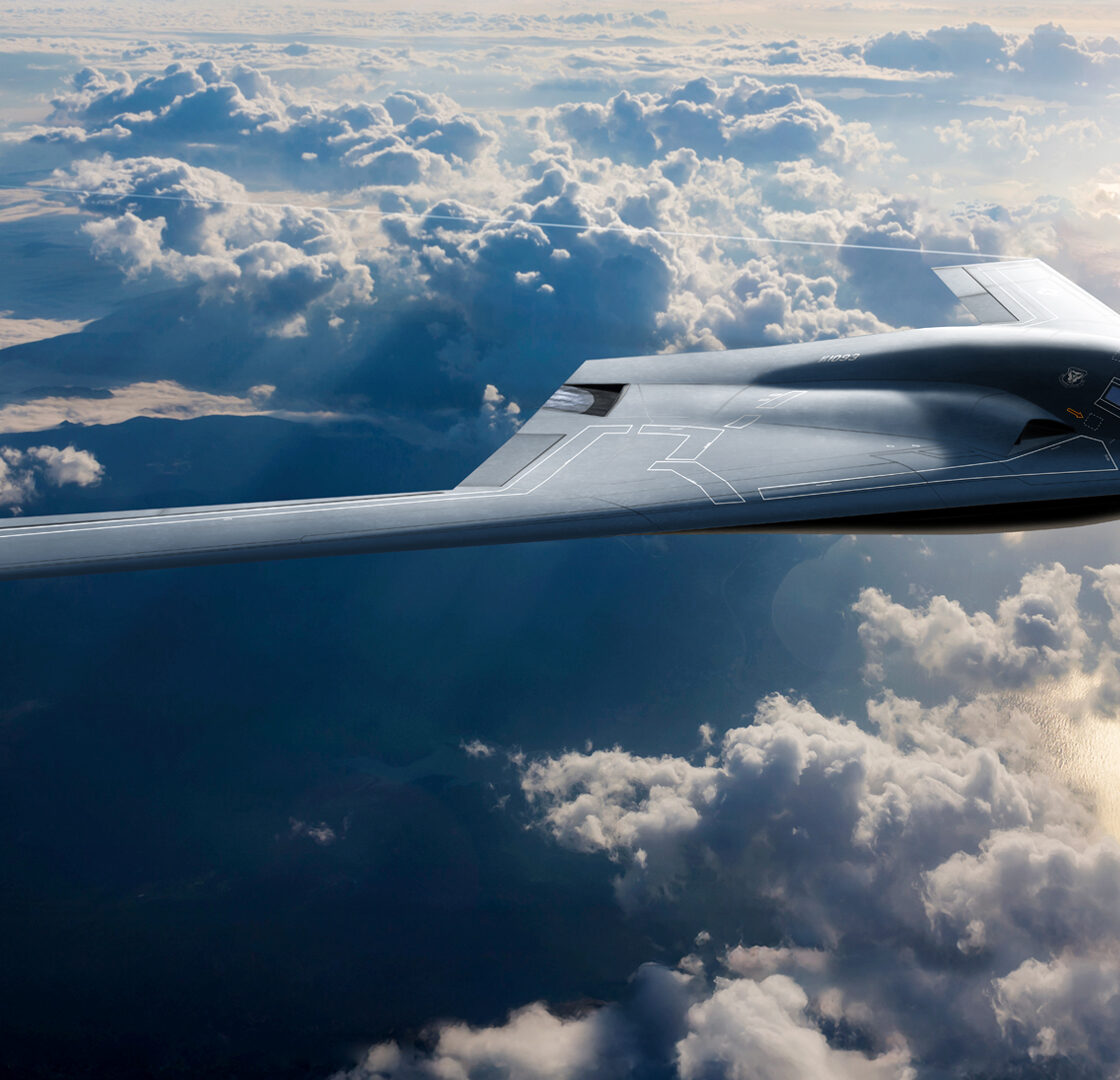 Boeing B21 - aviation art