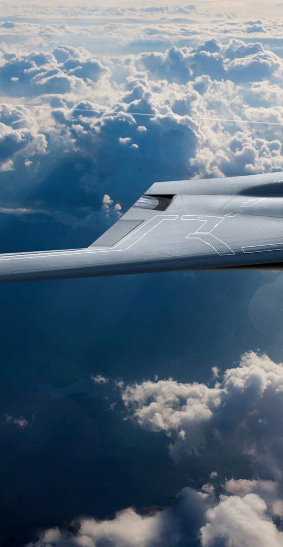 Boeing B21 - aviation art