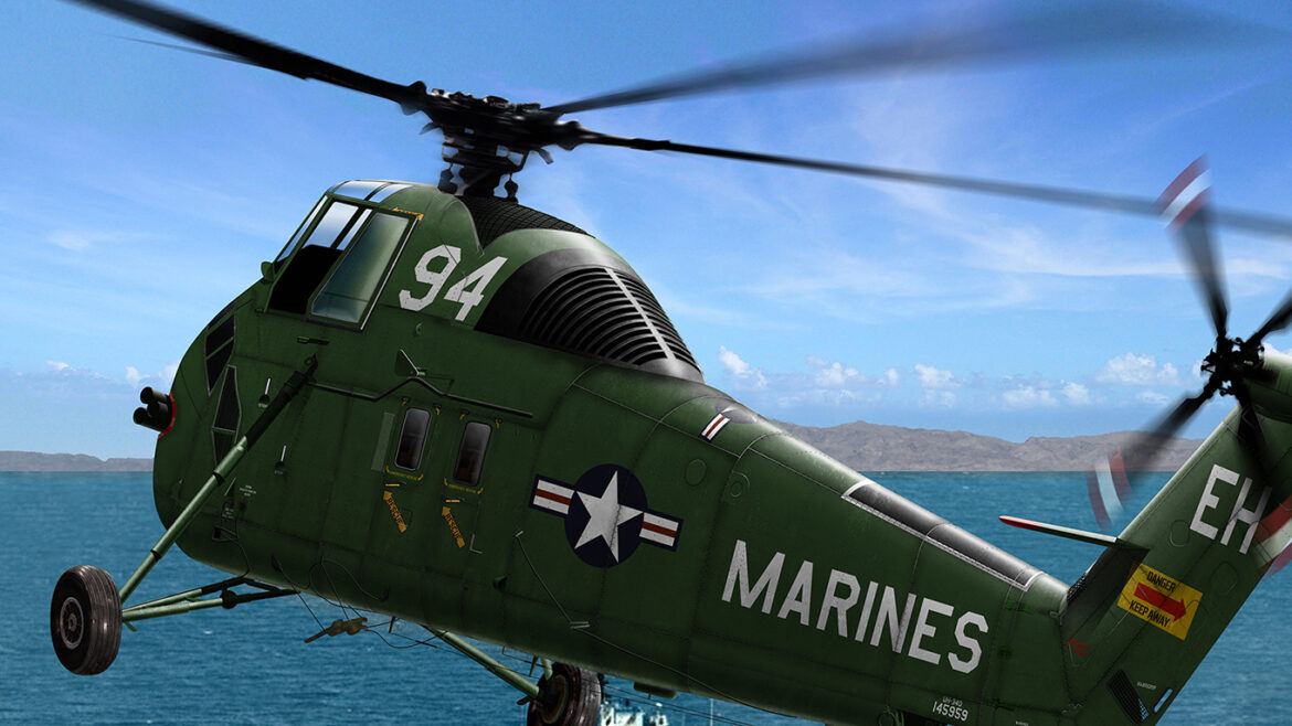 Sikorsky S58 UH34 Seahorse